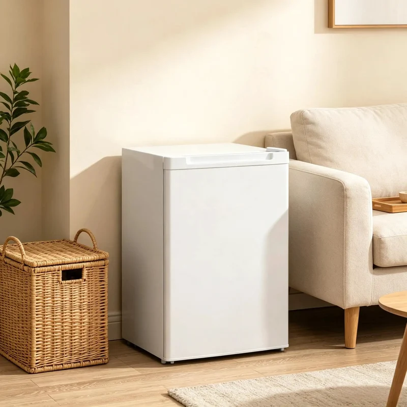 3 Cu Ft Compact Upright Freezer With Reversible Door And Bright White Shell Keeps Your Stash Chill In Tiny Dorms Leveraging Super Quiet Cooling And No Sweat Thermostat Controls For Real Smooth Daily Frozen Snack And Meal Storage