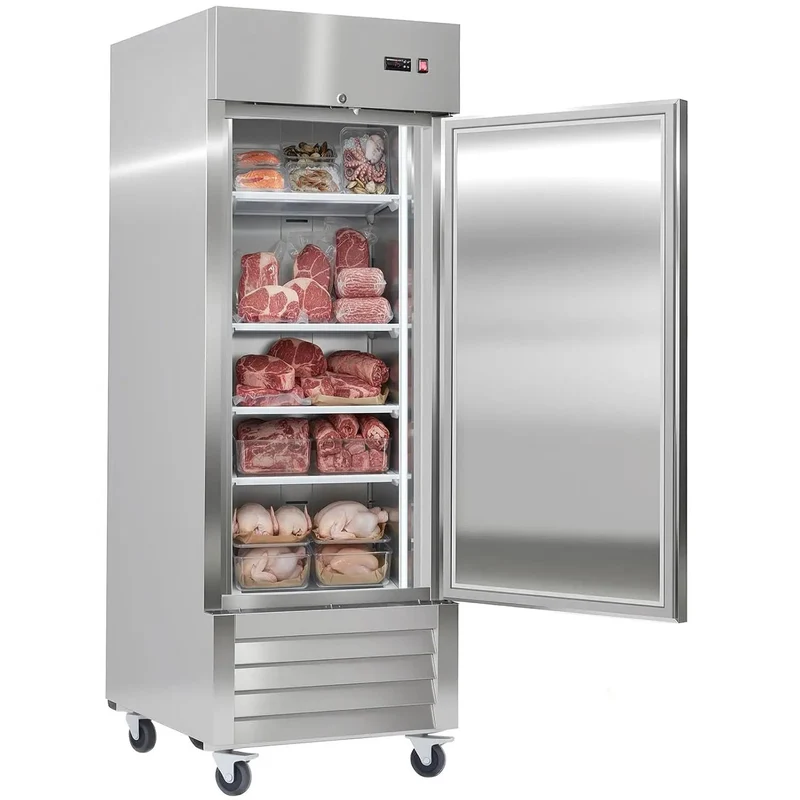 Heavy Duty Freezer With 20 Cu Ft Of Honest Storage Space And A Rust Resistant Metal Shell Built Tough For Your Daily Grind While Keeping Frozen Supplies Crisp In Your Garage Or Basement Setup For Years To Come