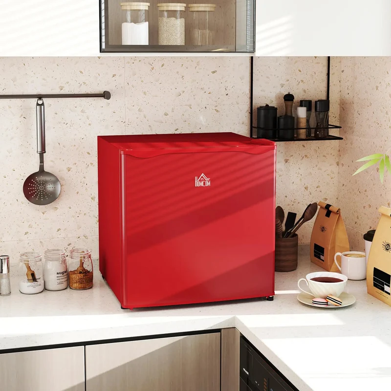 Score This Snazzy Countertop Mini Freezer For Easy Setup And Keep Your Daily Grub Ice Cold Using 1.1 Cubic Feet Of Removable Shelf Storage Built For Dorms Or Rv Life