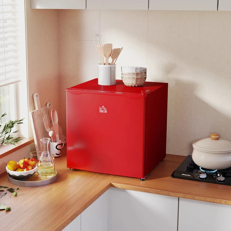 Score This Snazzy Countertop Mini Freezer For Easy Setup And Keep Your Daily Grub Ice Cold Using 1.1 Cubic Feet Of Removable Shelf Storage Built For Dorms Or Rv Life