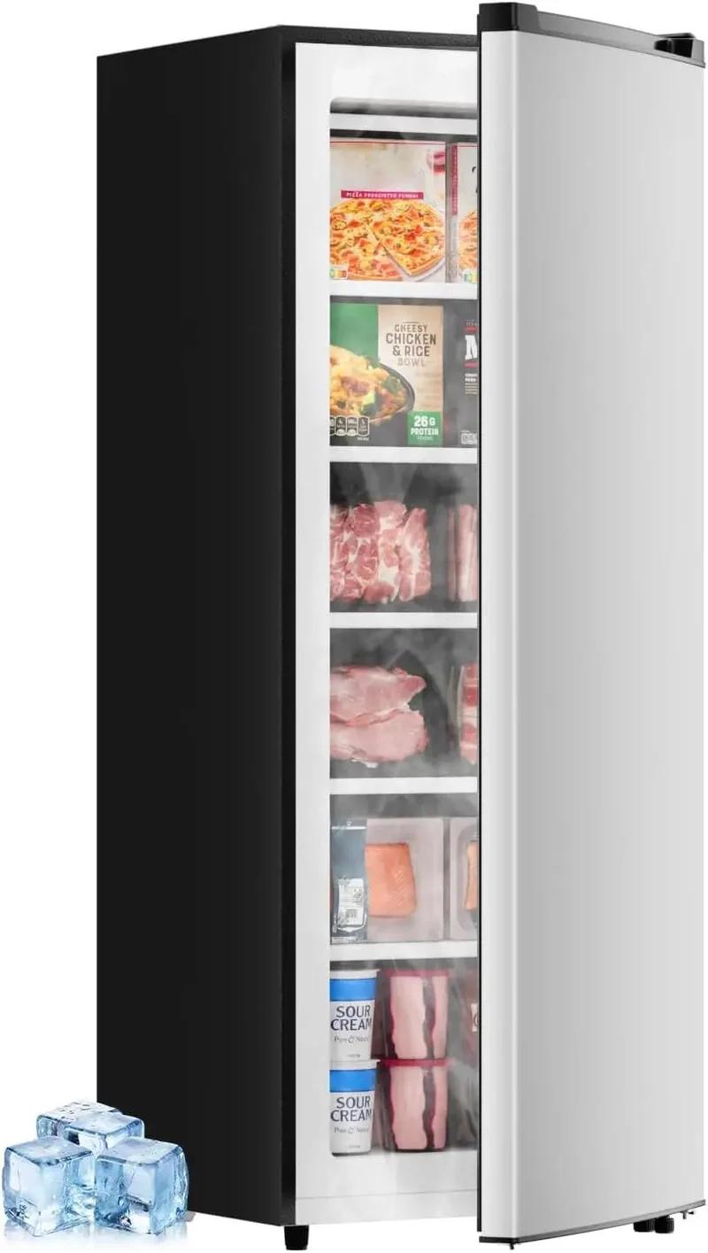 Heavy Duty Full Size Upright Freezer Featuring Game Changing Massive Capacity And Super Convenient Adjustable Shelves For Home Freezer Organization That Hits Different