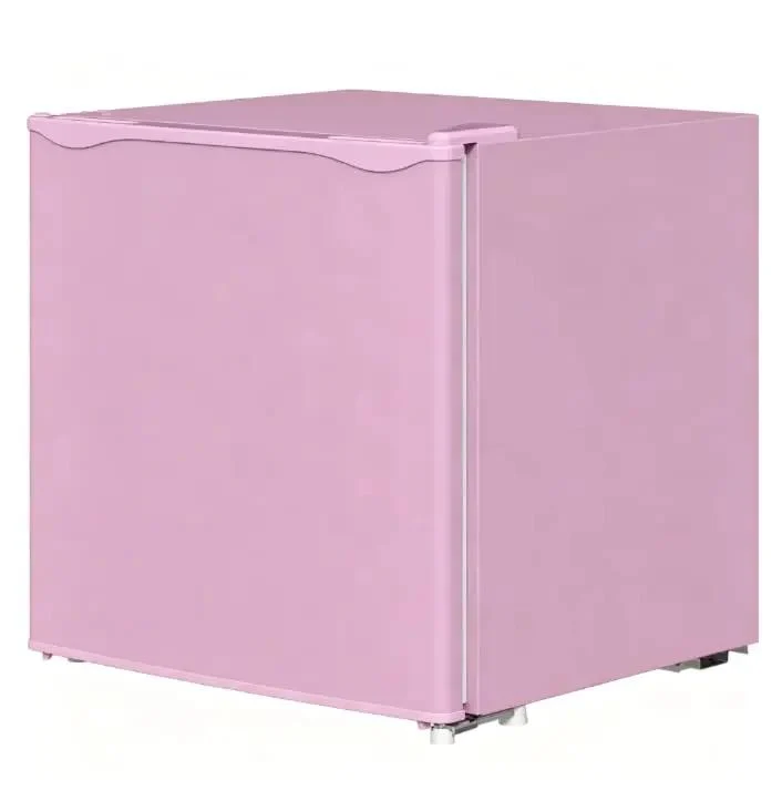 Pink Countertop Mini Freezer 1.1 Cubic Feet Compact Upright Quick Chill No Fuss Energy Saver Straight Up Quiet Operation Smooth Storage For Dorms Offices And Kitchen Counters