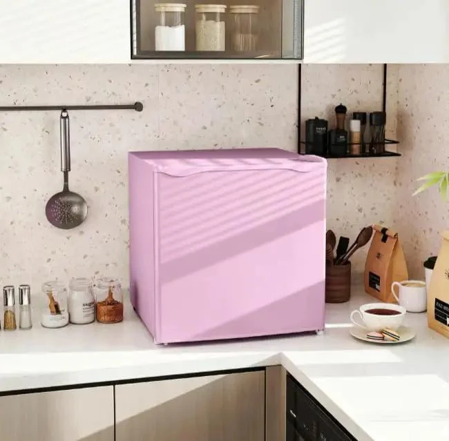 Pink Countertop Mini Freezer 1.1 Cubic Feet Compact Upright Quick Chill No Fuss Energy Saver Straight Up Quiet Operation Smooth Storage For Dorms Offices And Kitchen Counters