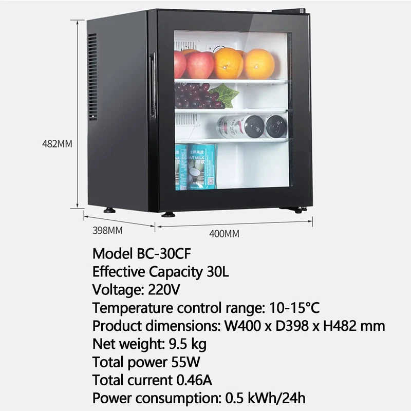 30 Liters Upright Freezer With Door Lock Compact Single Door Design Energy Efficient Chill Zone Clutch For Keeping Your Frozen Stash Frosty In Small Kitchen Or Office Spaces