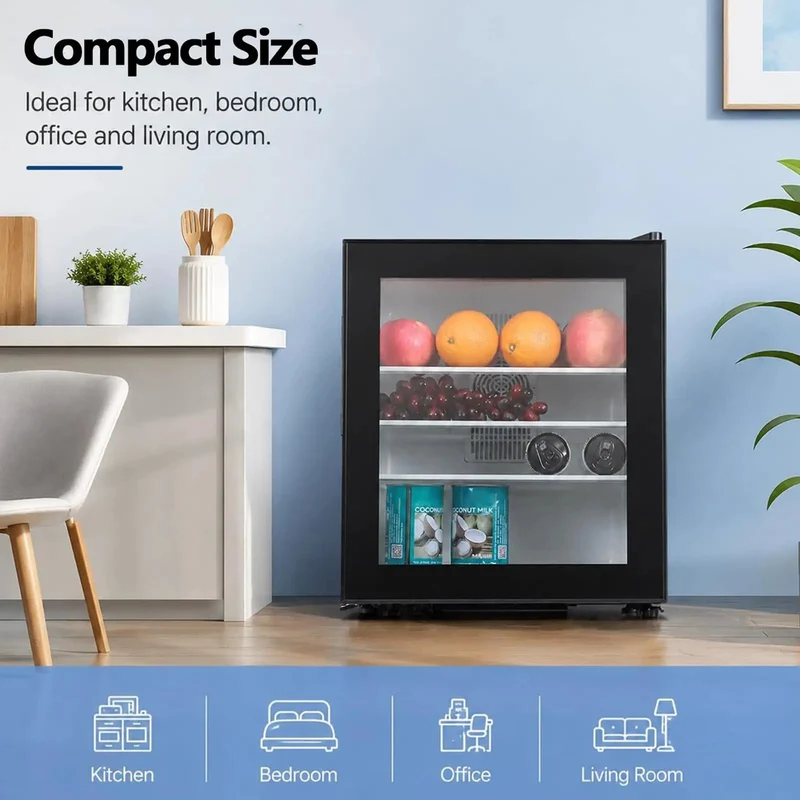 30 Liters Upright Freezer With Door Lock Compact Single Door Design Energy Efficient Chill Zone Clutch For Keeping Your Frozen Stash Frosty In Small Kitchen Or Office Spaces