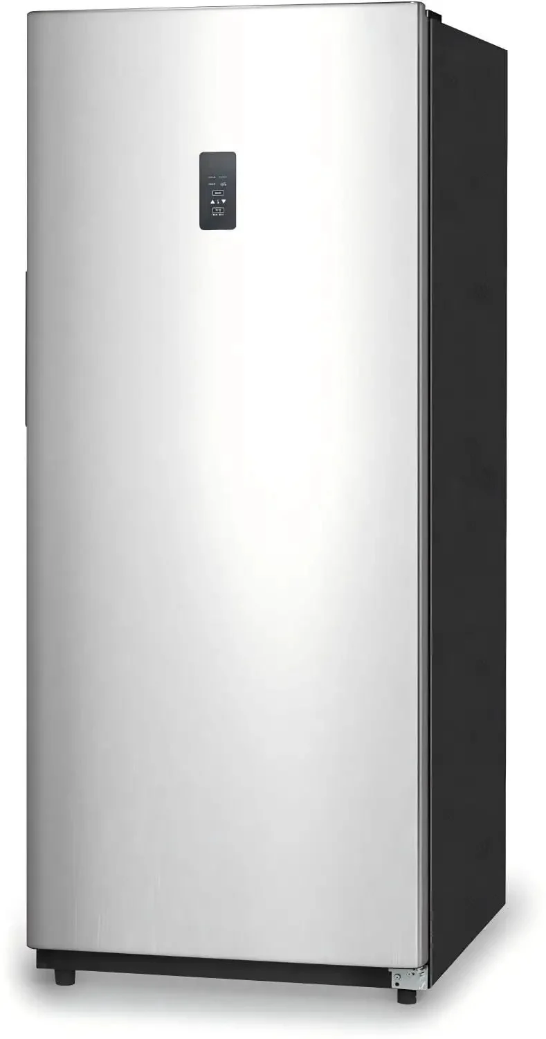 14 Cu Ft Upright Freezer Fridge Converter Featuring Frost Free Cooling Premium Glass Shelves And A Tough Build Made For Heavy Duty Bulk Frozen Food Stashing And Garage Use That Never Flakes