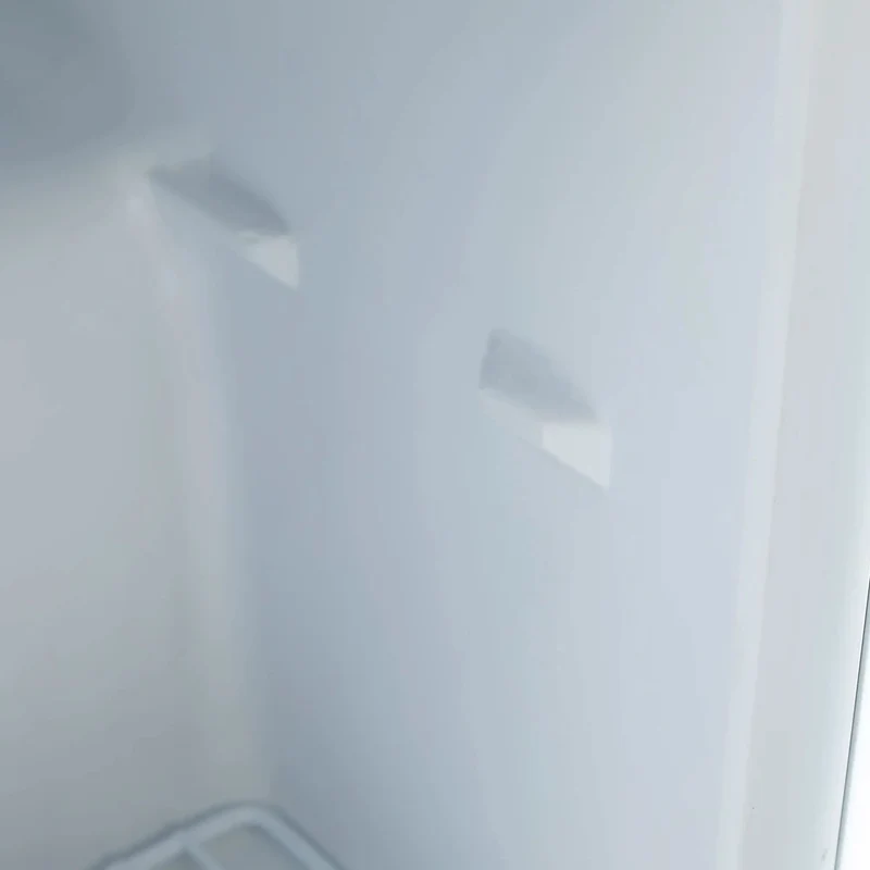 Hella Cool 1.1 Cubic Foot Compact Upright Freezer With Slick Removable Baskets Reversible Door And Smooth Temperature Adjustment For Dorm Apartment Or Office Storage In Clean White