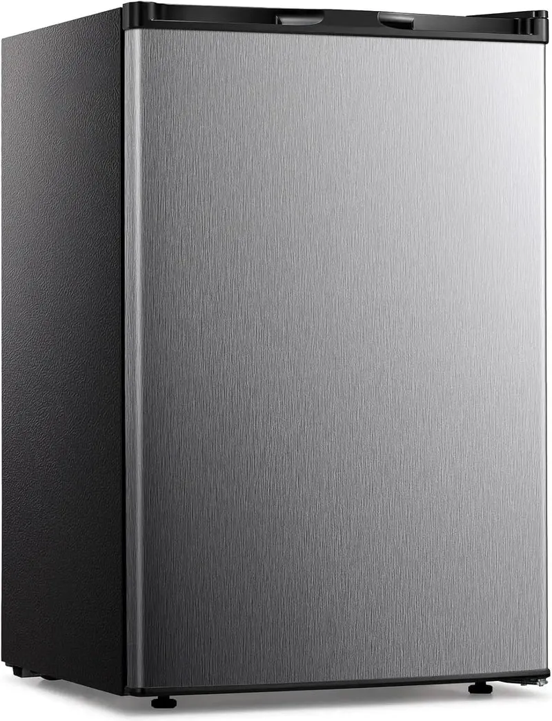 Full-Size Upright Freezer with Single Glass Door and External Controls Providing Mega Spacious Room for Your Ultimate Party Stash and Daily Grinds while Maintaining Top Tier Efficiency that Totally Flips the Script on Cold Storage