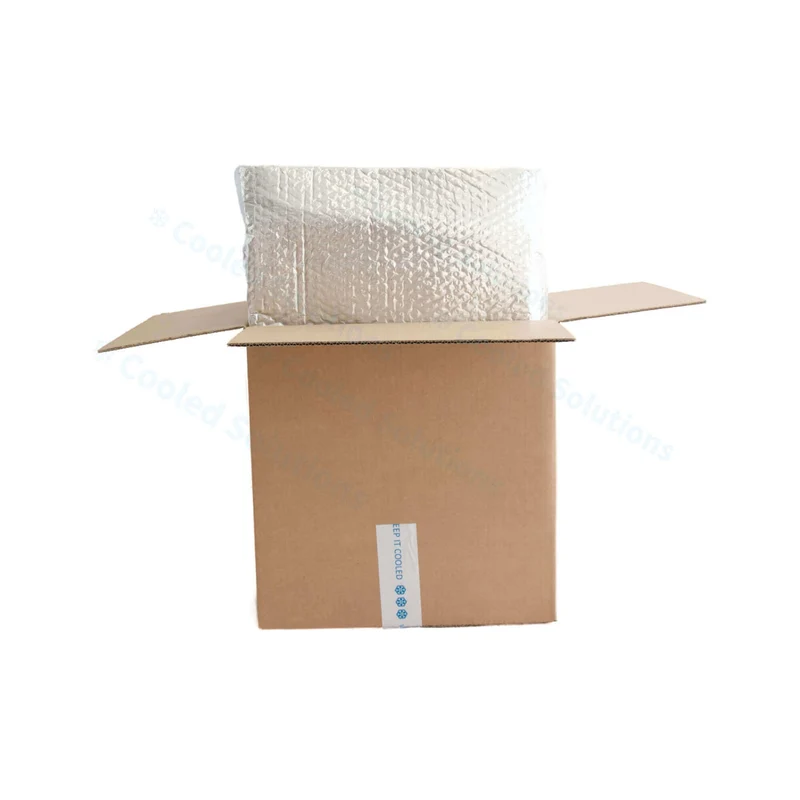 Thermobox faltbar 400 x 400 x 400 mm mit 4-lagiger Isoliertasche