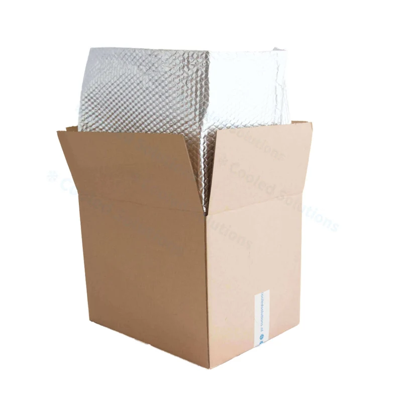Thermobox faltbar 400 x 400 x 400 mm mit 4-lagiger Isoliertasche