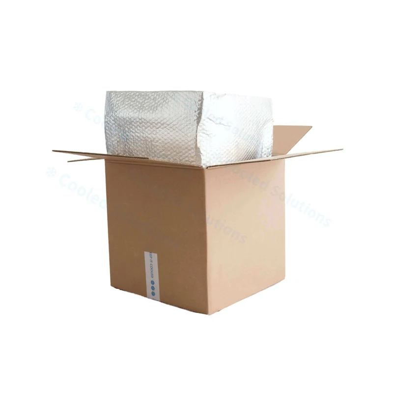 Thermobox faltbar 350 x 350 x 350 mm mit 4-lagiger Isoliertasche
