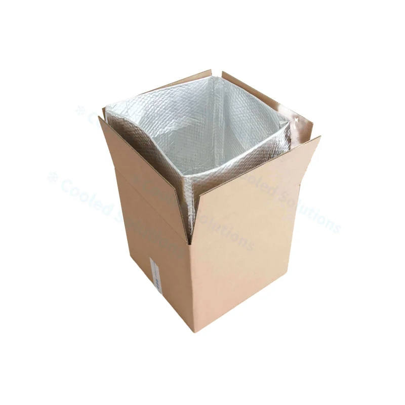 Thermobox faltbar 350 x 350 x 350 mm mit 4-lagiger Isoliertasche