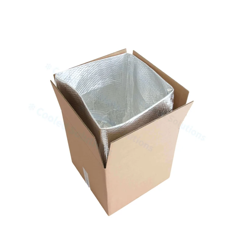 Thermobox faltbar 350 x 350 x 350 mm mit 4-lagiger Isoliertasche