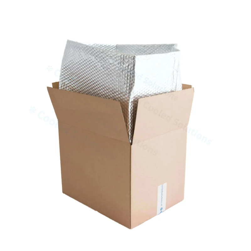 Thermobox faltbar 350 x 350 x 350 mm mit 6-lagiger Isoliertasche