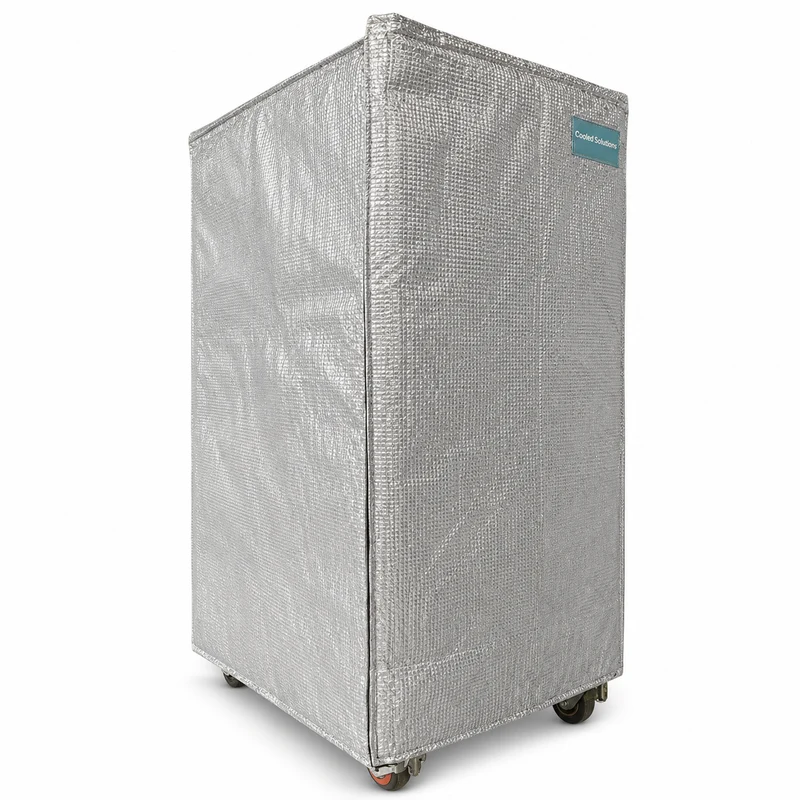 Thermohaube Rollcontainer 85 x 70 x 150 cm ohne Öffnung (Mehrweg)