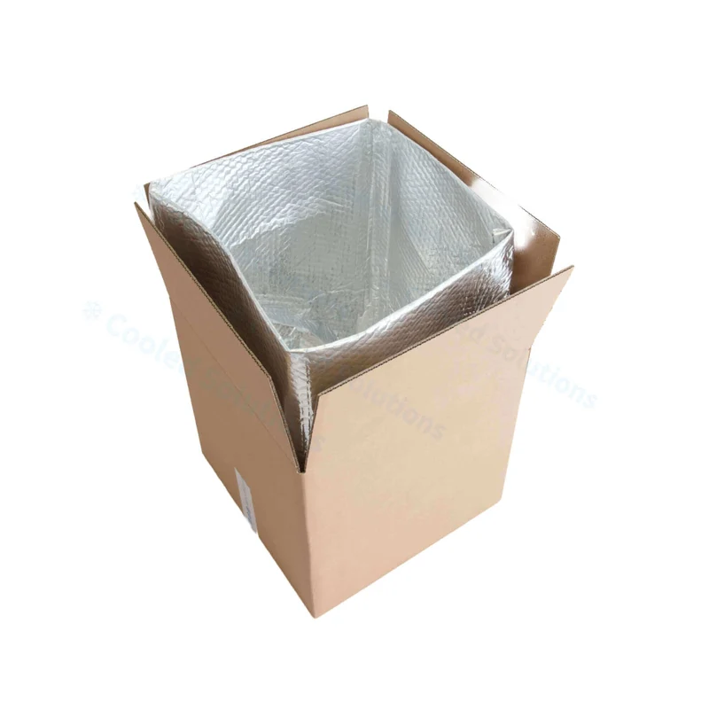 Thermobox faltbar 400 x 300 x 300 mm mit 6-lagiger Isoliertasche
