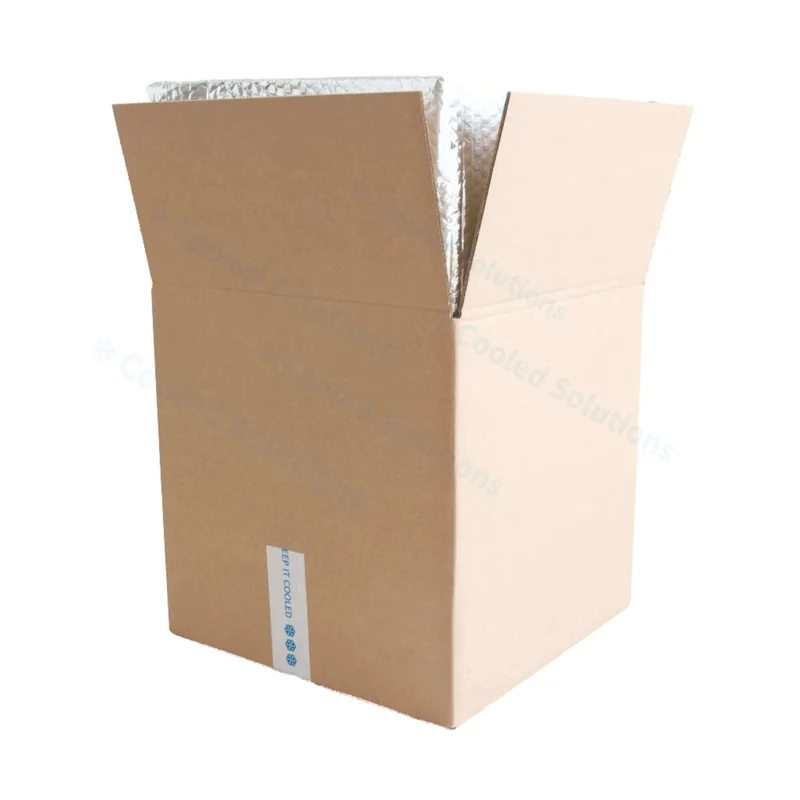 Thermobox faltbar 400 x 300 x 300 mm mit 6-lagiger Isoliertasche
