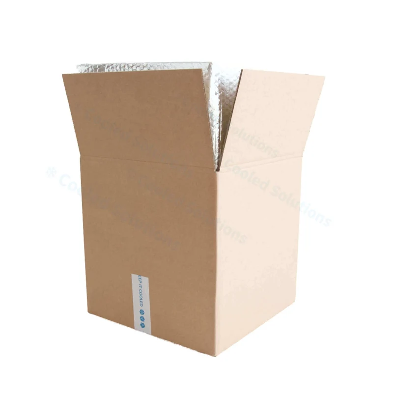 Thermobox faltbar 400 x 300 x 300 mm mit 6-lagiger Isoliertasche