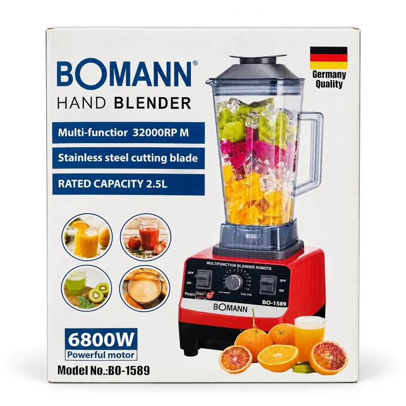 خلاط بومان سعة 2.5 لتر – BOMANN BO-1589