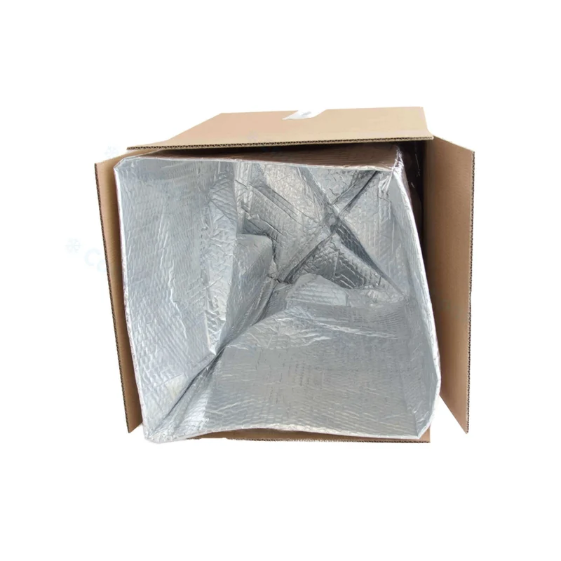 Thermobox faltbar 600 x 400 x 400 mm mit 6-lagiger Isoliertasche