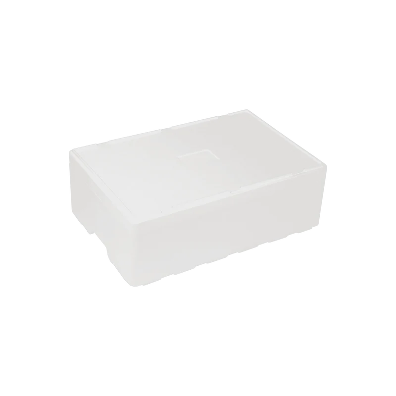 Styroporbox 28 L, 595x400x173 mm — 1 Palette (60 Stück)