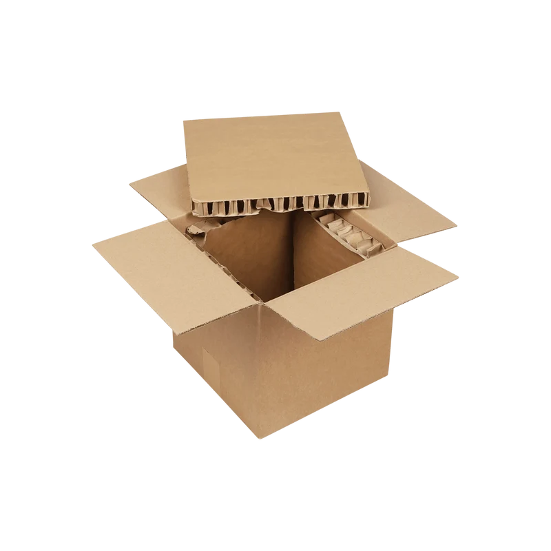 Waben-Isolierbox 300 x 300 x 300 mm – 100% recycelbarer Karton