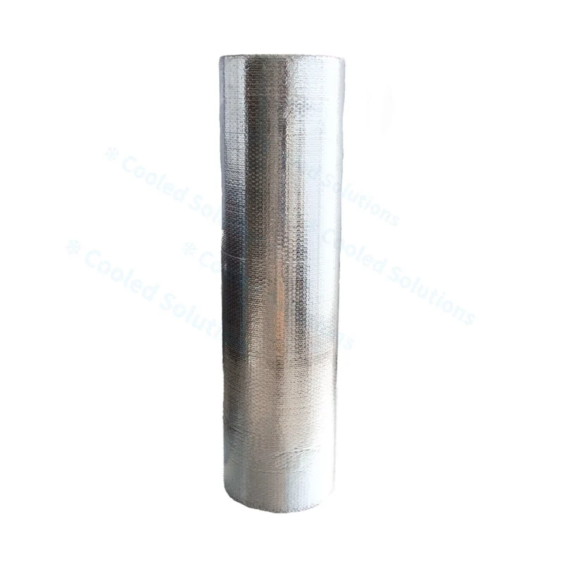 Isolierfolie auf Rolle 150cm x 100m x 3mm (Aluminium + Luftpolsterfolie + Aluminium)