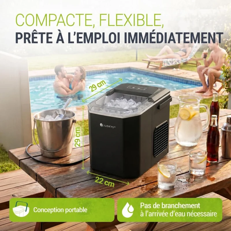 Eiswürfelmaschine mit Selbstreinigung IceOracle