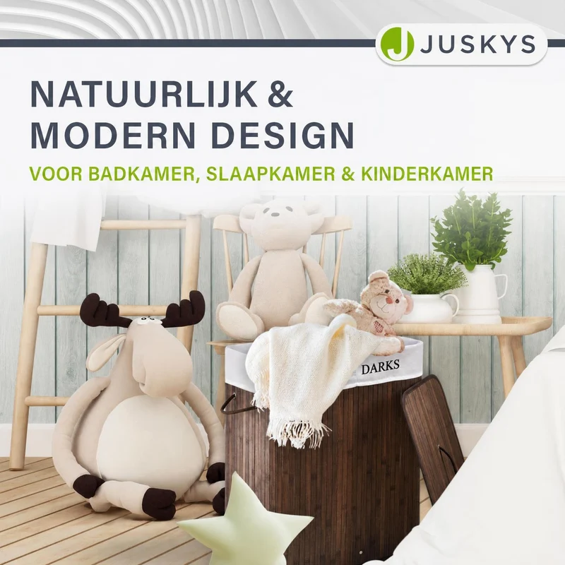 Bambus Wäschekorb Curly