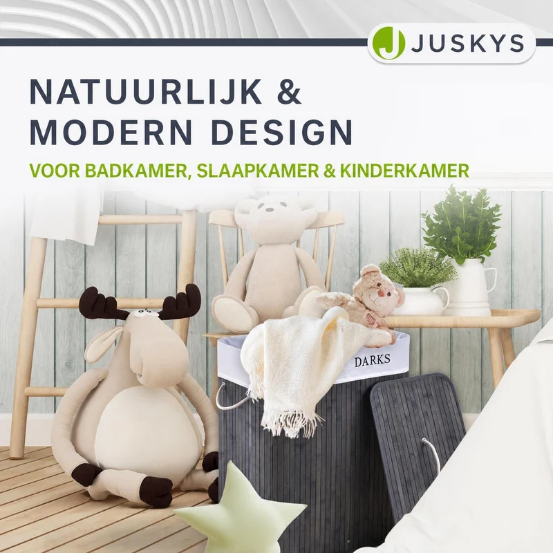 Bambus Wäschekorb Curly