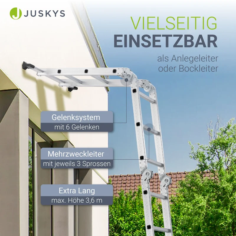 Aluminium Multifunktionsleiter