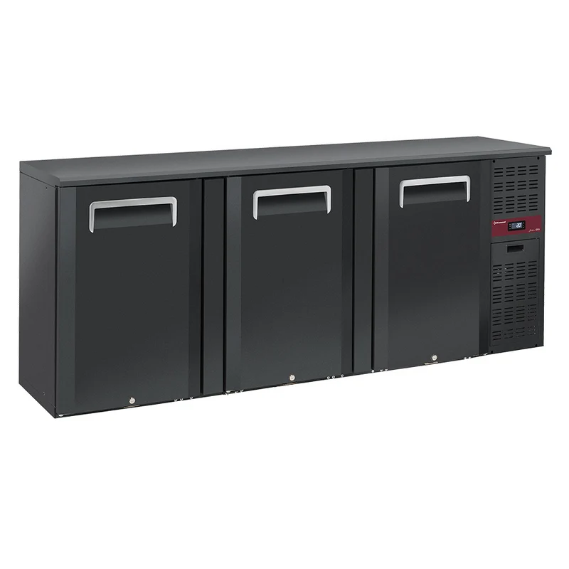 Barkühlschrank, 3 Türen , 500 L , Umluftkühlung, RLB3-3P