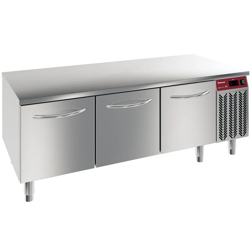Kühlunterbau, 3 Schubladen GN 1/1-h 200 mm - N77/R316G-9B