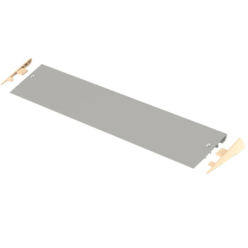 Schwellenrampe für Gastronomie , 80 cm breit , 15 mm Höhe, RIN-8/BF