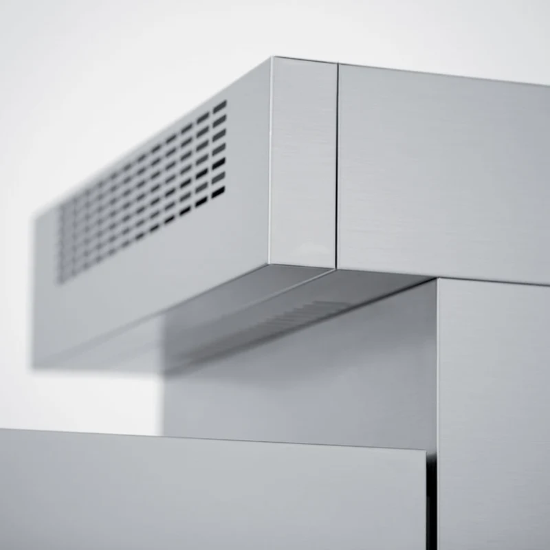 Haubenspülmaschine, Körbe 600x500 mm + Softener kontinuierlich + Dampfkondensator-Wärmerückgewinnung - DCR37/6-AC-RC