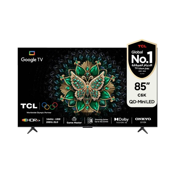 TCL C6K 85-Inch QD-Mini LED و4K