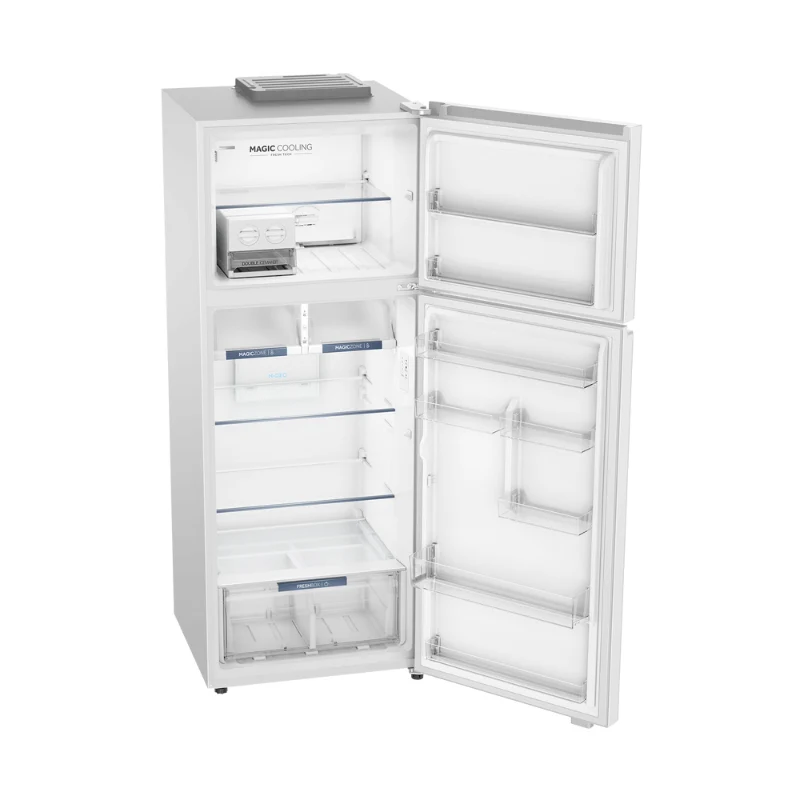 ثلاجة هاير - 357 لتر -ابيض HRF-468 WH - Refrigerator