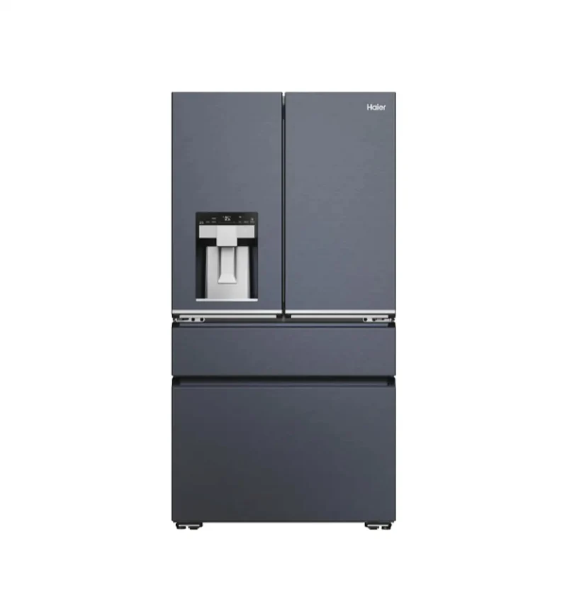 ثلاجة هاير الباب الفرنسي - French Door- صانع ثلج - HFW7918EIMB