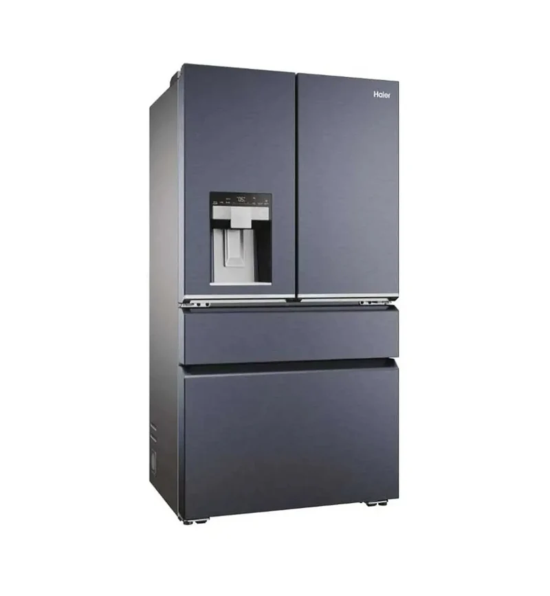 ثلاجة هاير الباب الفرنسي - French Door- صانع ثلج - HFW7918EIMB