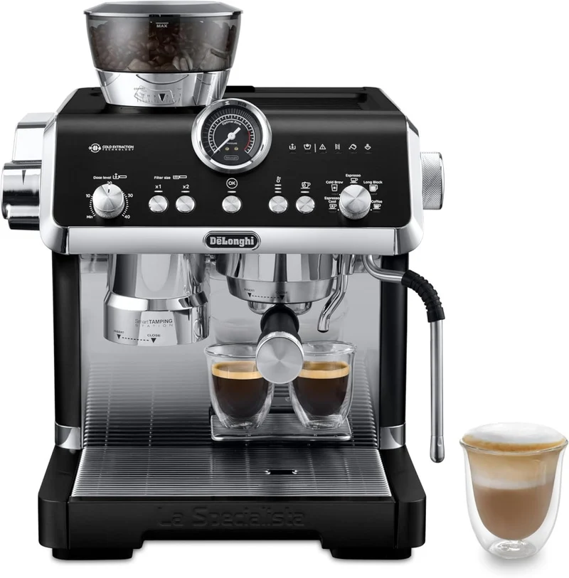 ديلونجي ماكينة تحضير قهوة اسبريسو اوبرا EC9555.BK De'Longhi