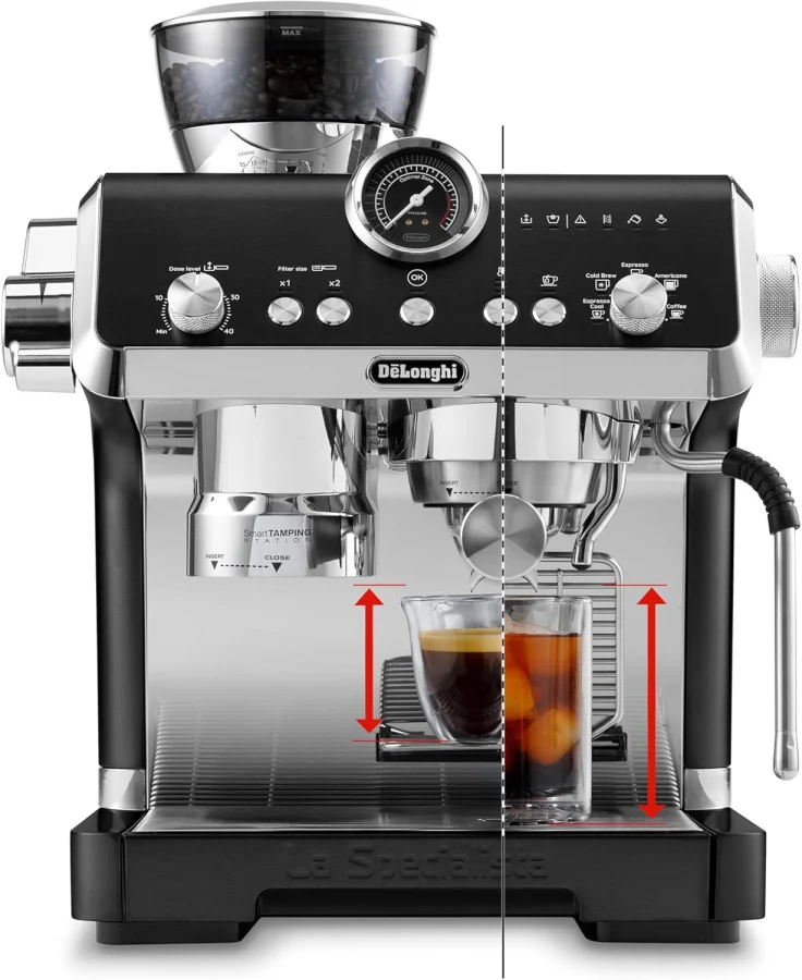 ديلونجي ماكينة تحضير قهوة اسبريسو اوبرا EC9555.BK De'Longhi