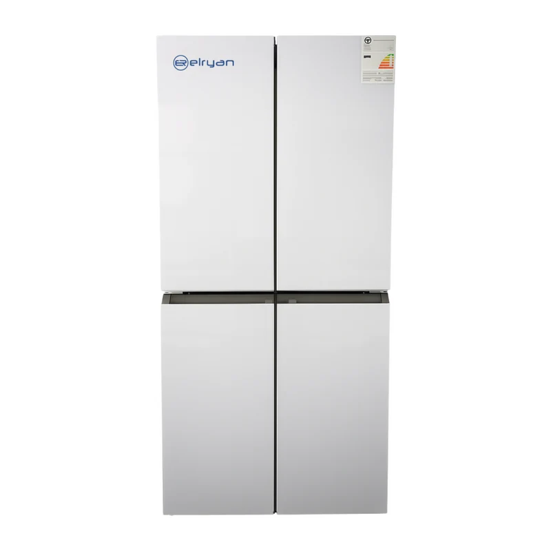 ثلاجة الريان اربع أبواب لون ابيض refrigerator Elryan 4 Door