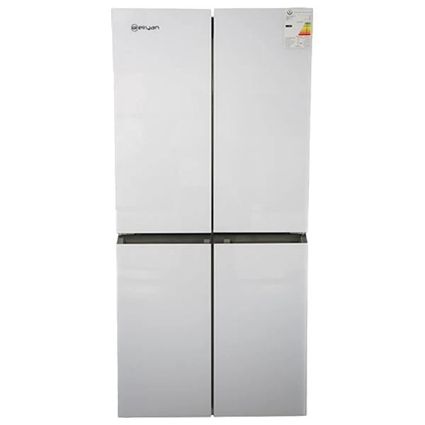 ثلاجة الريان اربع أبواب لون سلفر refrigerator elryan 4 Door