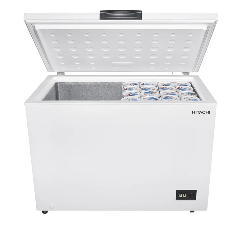 مجمدة افقية هيتاشي - HRCS11316MNWIQ - ابيض Hitachi Horizontal Freezer - HRCS11316MNWIQ - White
