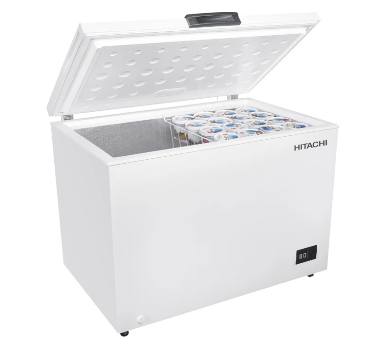 مجمدة افقية هيتاشي - HRCS11316MNWIQ - ابيض Hitachi Horizontal Freezer - HRCS11316MNWIQ - White
