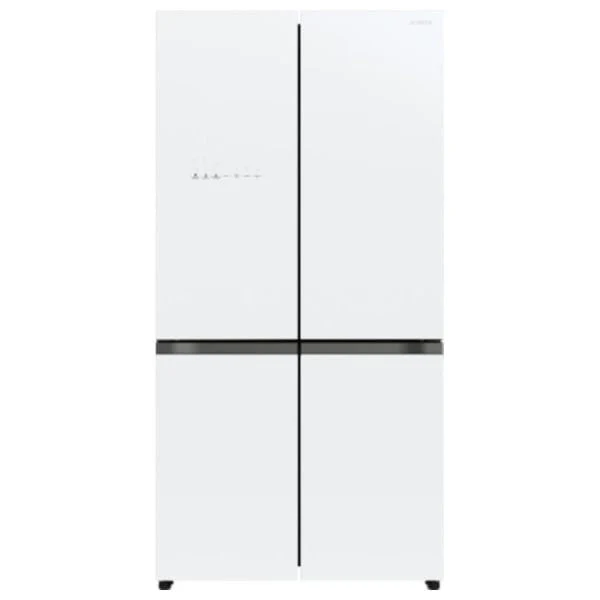 ثلاجة هيتاشي- R-WB720VUQ0 GPW - فريز من الاسفل 4 ابواب Hitachi Refrigerator - R-WB720VUQ0 GPW - Bottom Freezer, 4 Doors