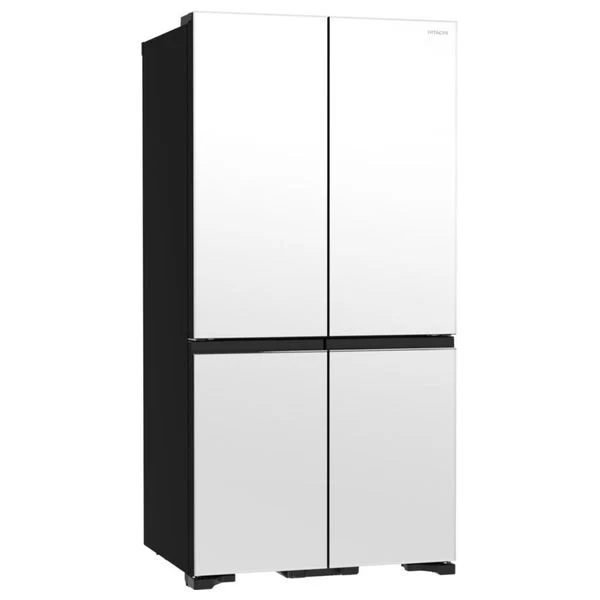 ثلاجة هيتاشي- R-WB720VUQ0 GPW - فريز من الاسفل 4 ابواب Hitachi Refrigerator - R-WB720VUQ0 GPW - Bottom Freezer, 4 Doors