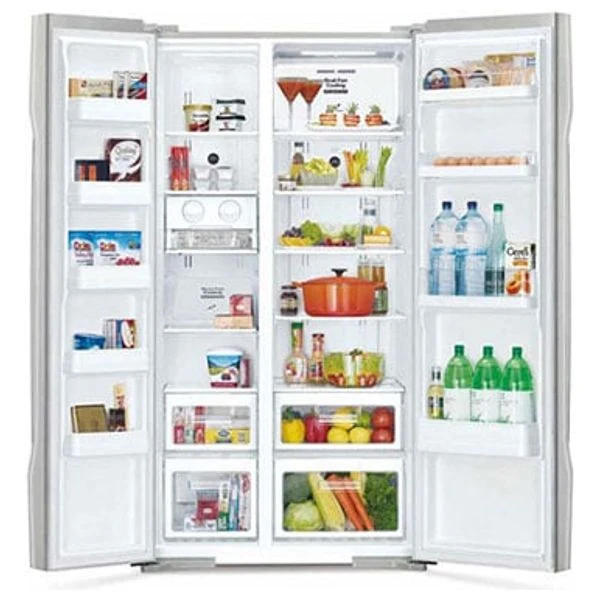 ثلاجة هيتاشي R-S700PUQ0 MGW - سايد باي سايد Hitachi R-S700PUQ0 MGW Side-by-Side Refrigerator