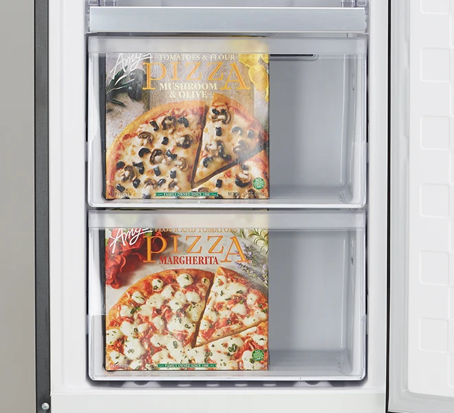 ثلاجة هيتاشي ذات البابين - سلفر Hitachi 2-Door Refrigerator - Silver