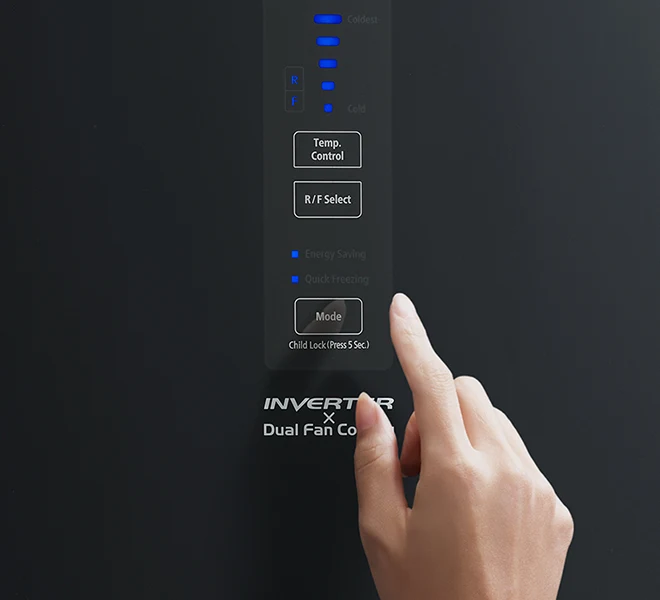 ثلاجة هيتاشي 2 باب فريزر من الاسفل Hitachi 2-Door Refrigerator-Freezer